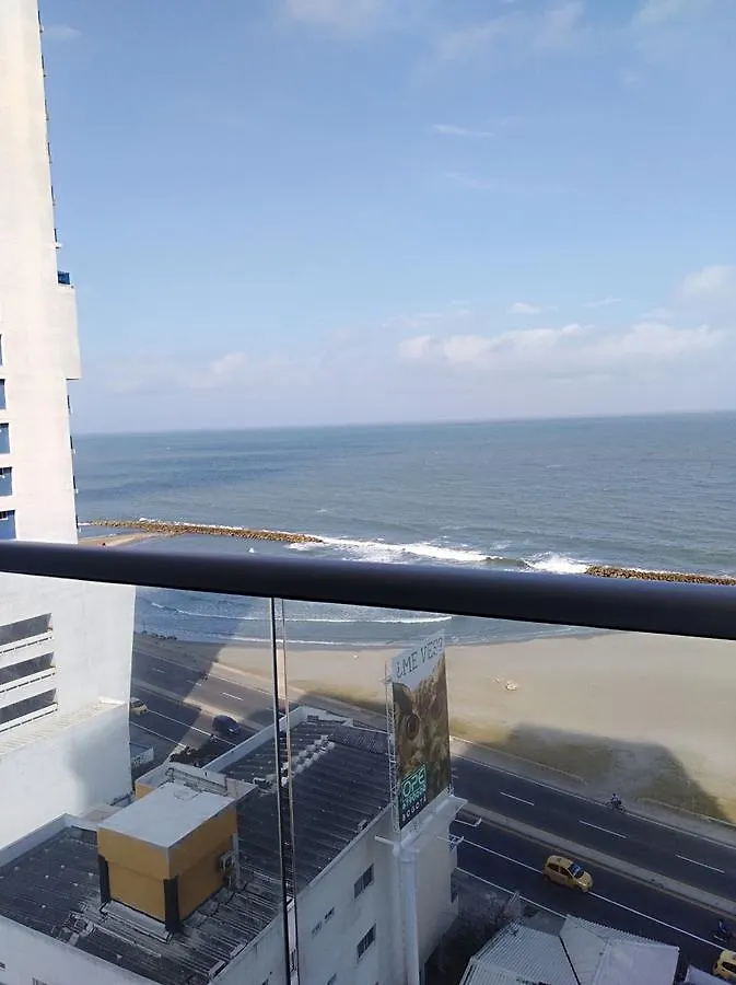 Apartamento Vista Al Mar, Milano Cartagena Kolumbia